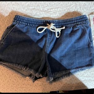 Aerie jean stretchy shorts